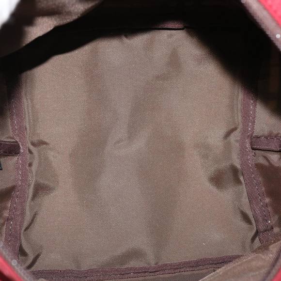 BURBERRY Nova Check Hand Bag Nylon Beige Auth ar8988 - Picture 11 of 16